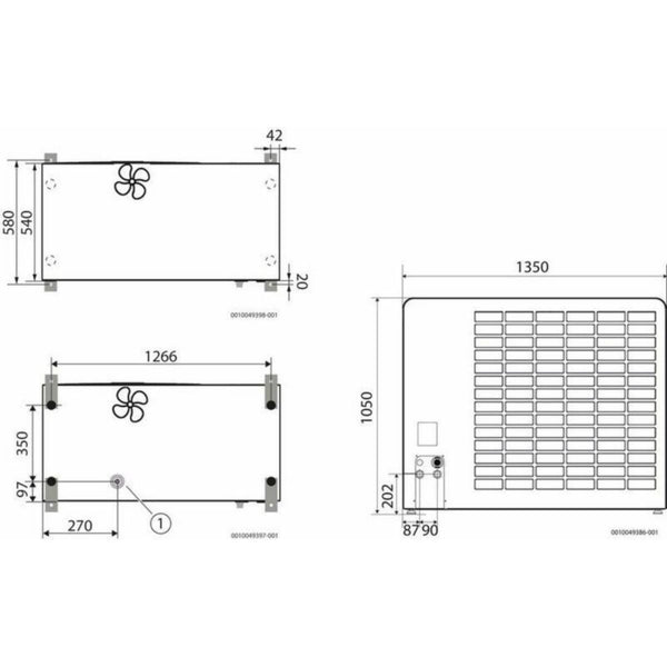 Ilma/Vesilämpöpumppu Ulkoyksik Bosch 5800 Aw - 12 Kw [5361057] |