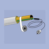 Sulanapitokaapeli Plug´n Heat, Ensto 8 M 80 W 230V itseraj. [8168428] |