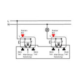 Kytkin Ensto Intro 6/10Ax/250V/Ip21 Ukj 0X Val [2113506] |