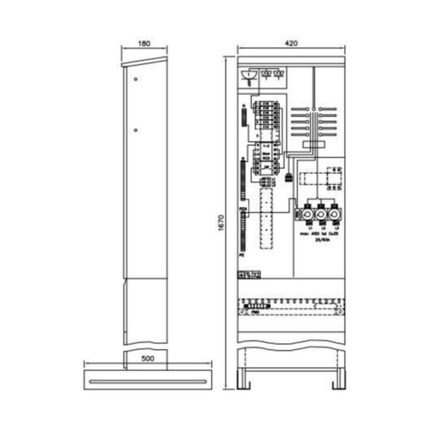 Tariffimittauskeskus Ensto Evep150.06 - El Jalustalla [3428024] |