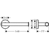 Wc - Paperiteline Hg Logis Universal Ilman Kantt [5773887] |