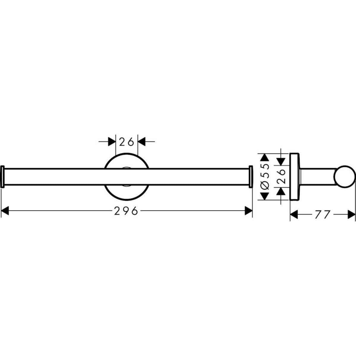 Vararullateline Hg Logis Universal 2 Rullalle [5773880] |