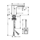 Hansgrohe 71502000 Vernis Blend elektroninen pesuallashana [6150853] |