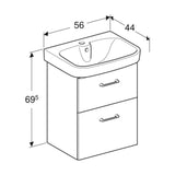 Allaskaappipaketti 9616521001 Ido Glow Square 560 laatikoilla [6015512] |