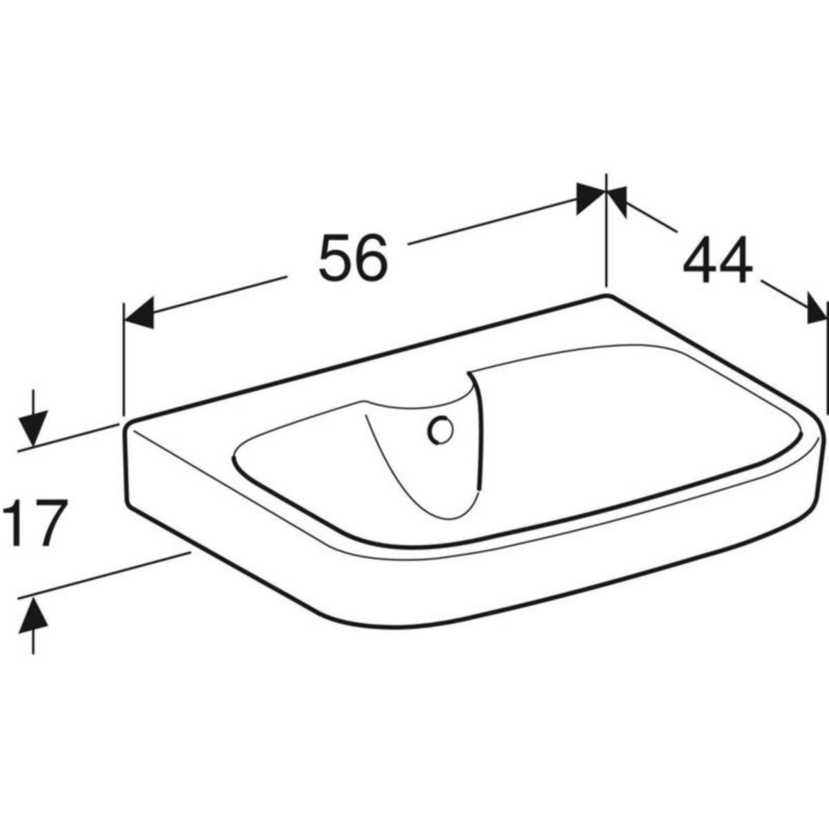 Pesuallas Ido Glow 560 neliö, ei hanareikää 1166501101 [5611188] |