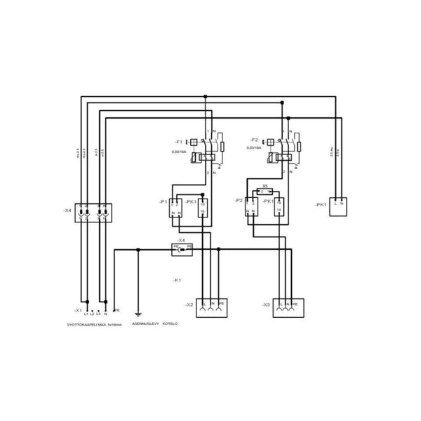 Latausasema Hidaslataus Fibox Basic Digi 1V 2X8A 2Xvvjs [3504826] |