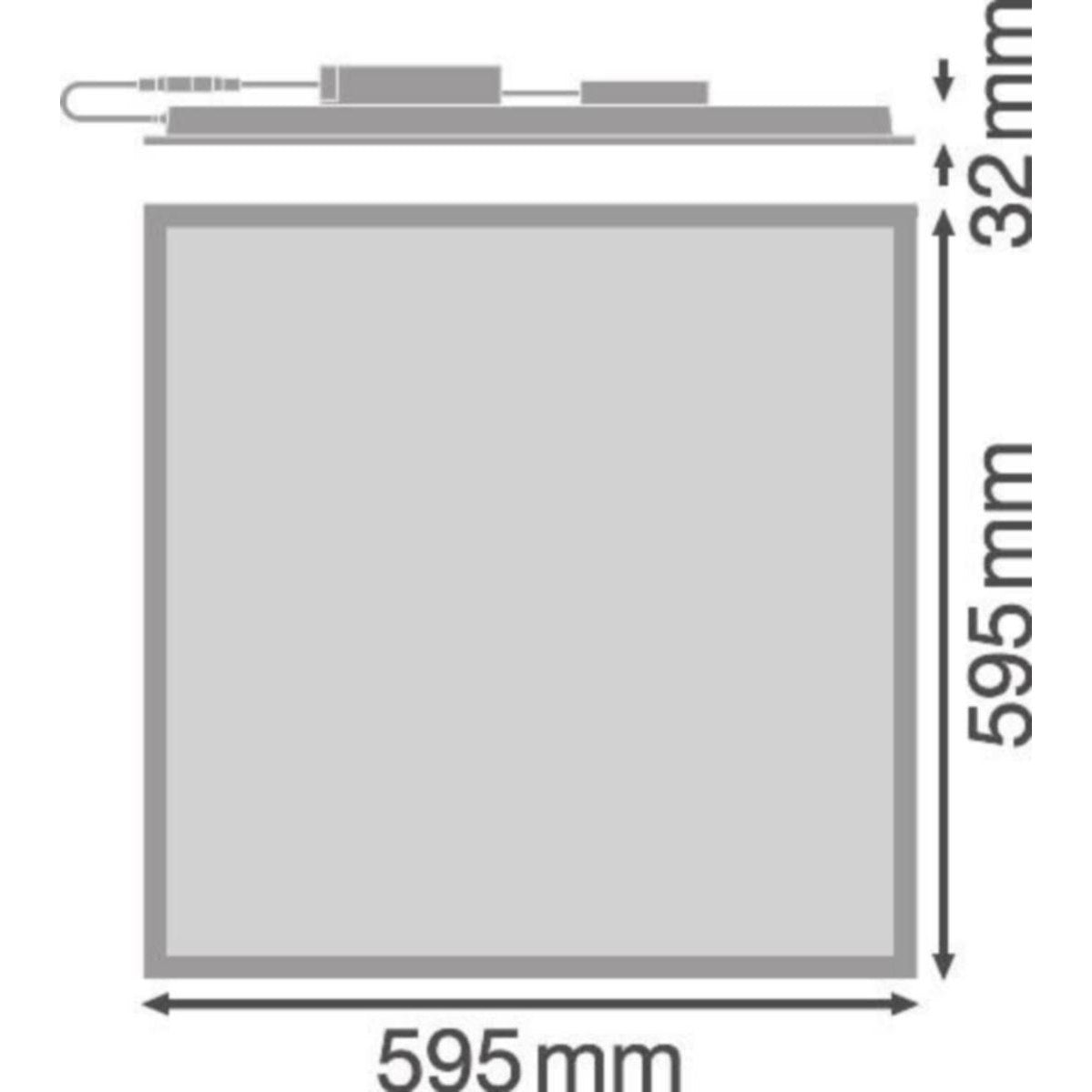 Moduulivalaisin Panel Value Pl Cmft 600 28W/840 Ps 3640Lm [4136196] |