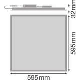 Moduulivalaisin Panel Value Pl Cmft 600 28W/840 Ps 3640Lm [4136196] |