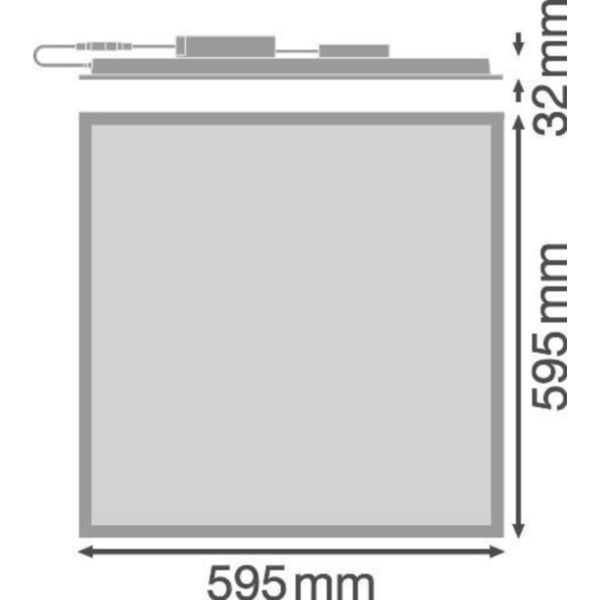Moduulivalaisin Panel Value Pl Cmft 600 28W/840 Ps 3640Lm [4136196] |