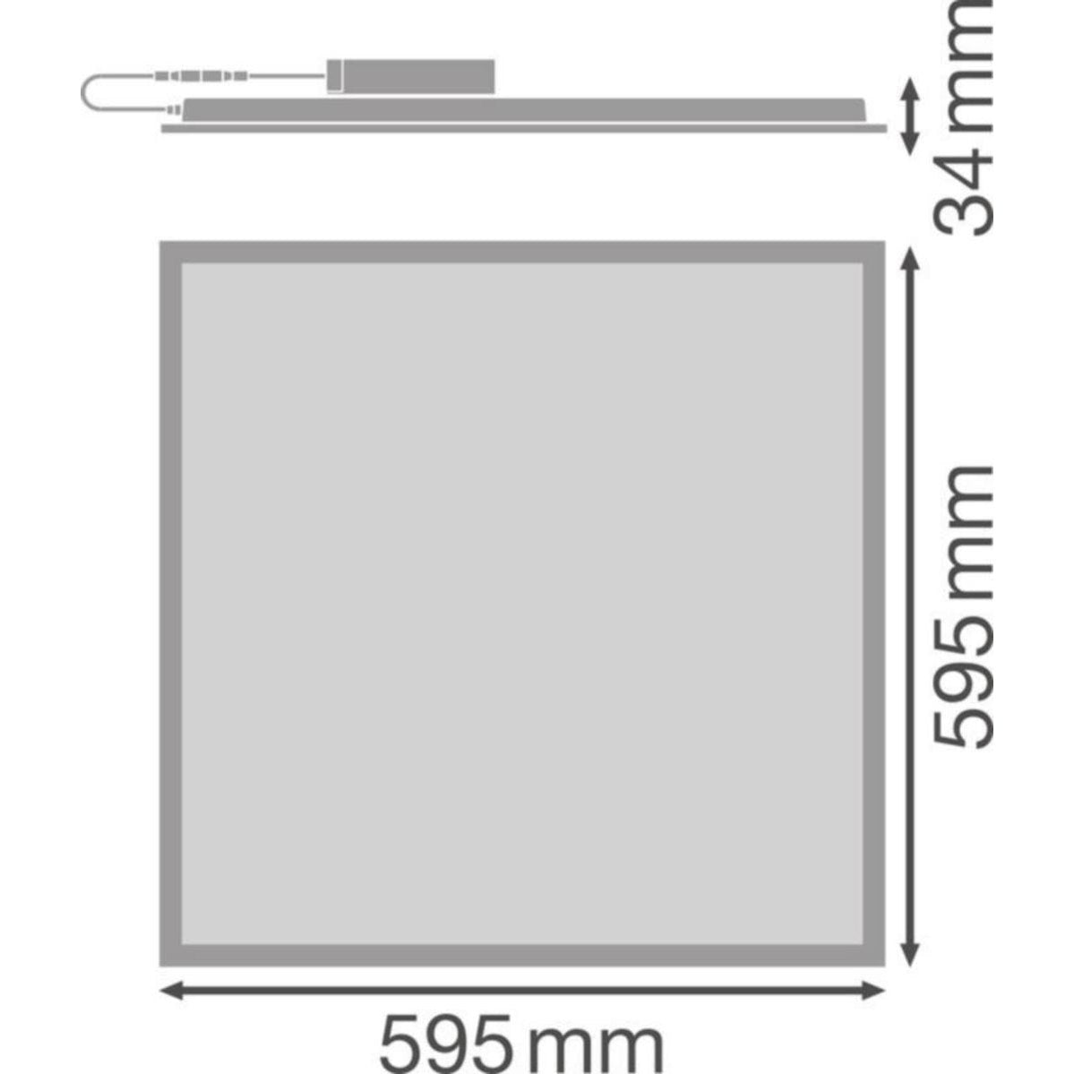 Moduulivalaisin Panel Value Pl Comp 600 33W/840 3630Lm [4136224] |
