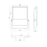 Valonheitin Airam Pro range IP66 36000LM 300W/740 asym [4546539]