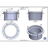 Korotusrengas Merika 150x100 mm 414 [3318155] |