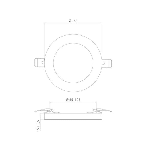 Alasvalo A1CIOA Airam Cio Multi IP20 9W 830/840/865 DIM WH [4146601] |