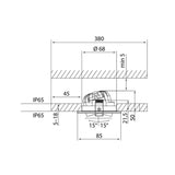 Alasvalo Airam Compact Outdoor IP65 840 valkoinen [4146547] |