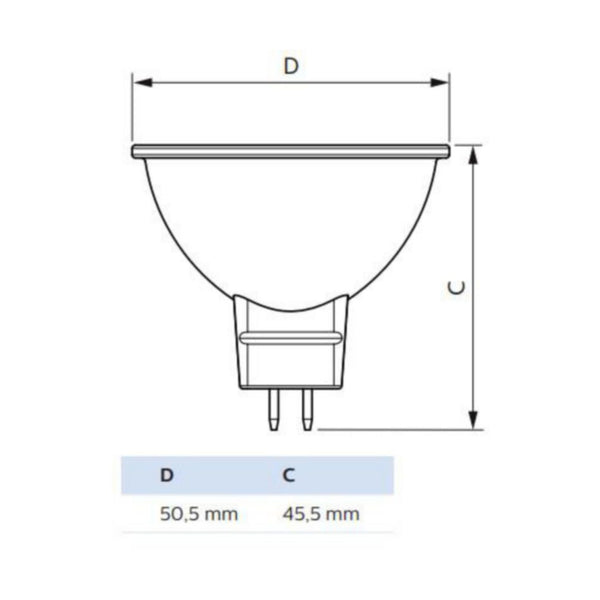 Kohdelamppu Master Value D 5.8 - 35W Mr16 940 36D 490Lm (10 KPL) [4729904] |