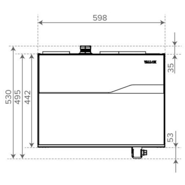 Ilmanvaihtokone Vallox MyVallox 99 MV CF RA12 [7912179]