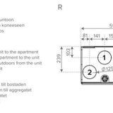 Ilmanvaihtokone Vallox MyVallox 51 MV RA11 [7912132] |