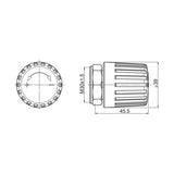 Käsipyörä Stabila M30X1.5 [4032048] |