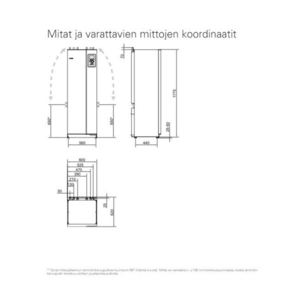 Maalämpöpumppu Nibe F1253 - 6 [5362909] |