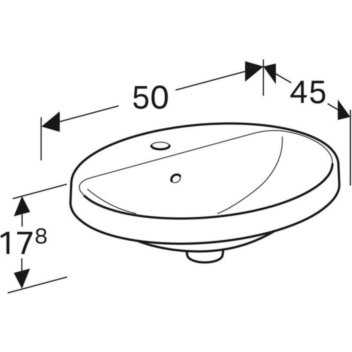 Pesuallas Geberit Variform 500.712.00.2 [5618572] |