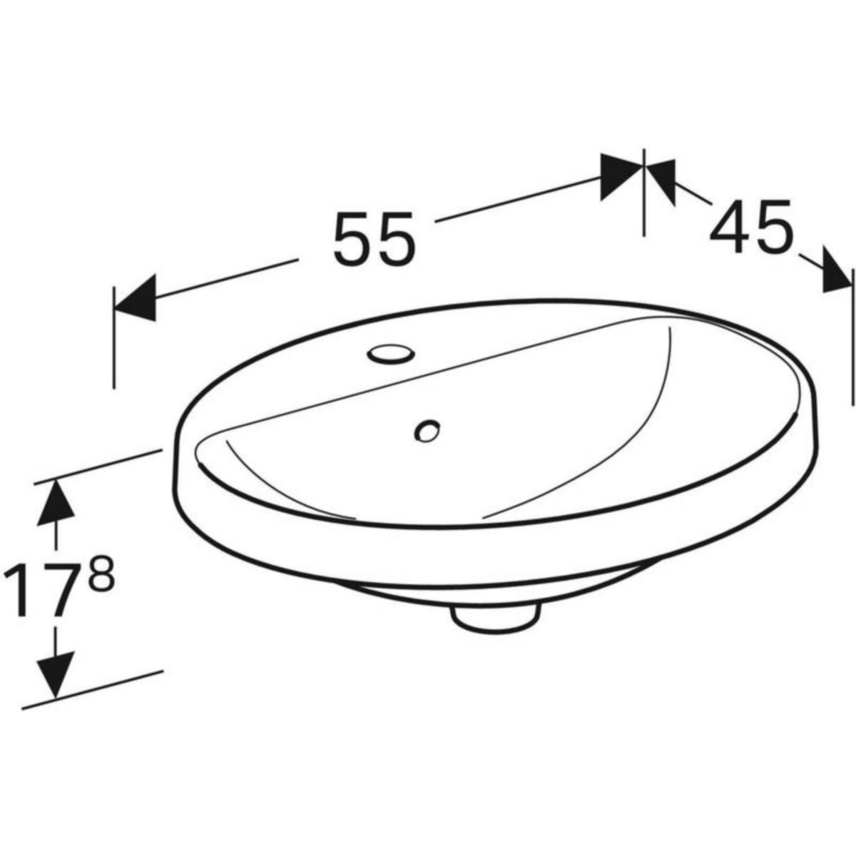 Pesuallas Geberit Variform 500.720.01.2 [5618564]