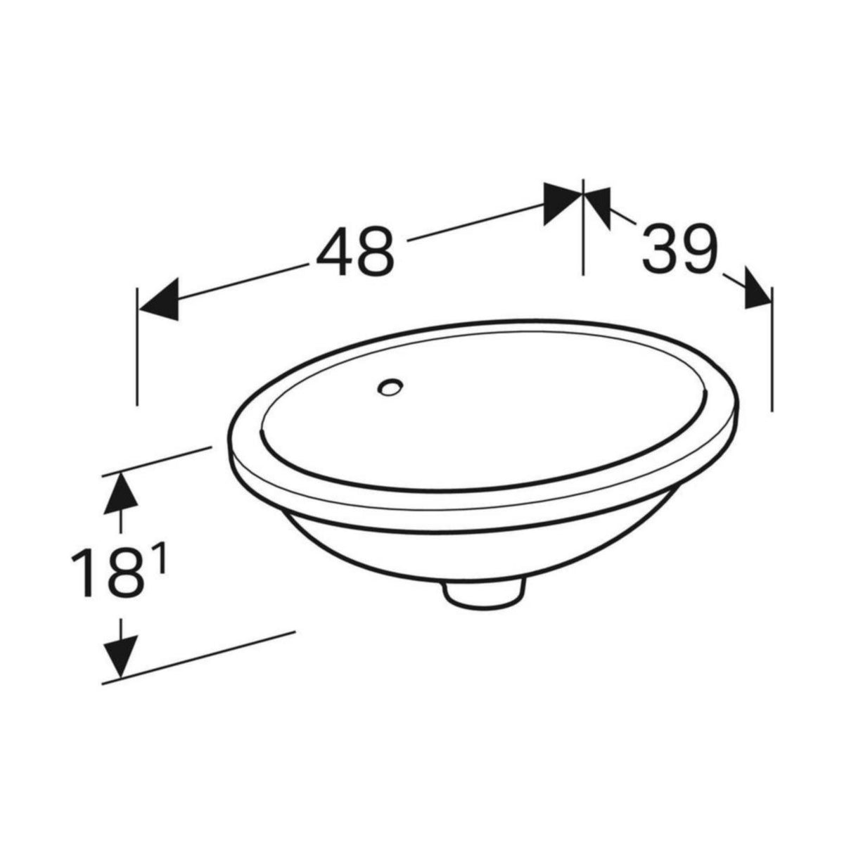 Pesuallas Geberit Variform 500.748.01.2 [5618624] |