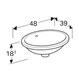 Pesuallas Geberit Variform 500.748.01.2 [5618624] |