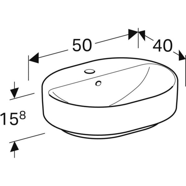 Pesuallas Geberit Variform 500.775.01.2 [5618508]