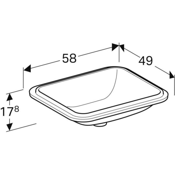 Pesuallas Geberit Variform 500.766.00.2 [5618662]
