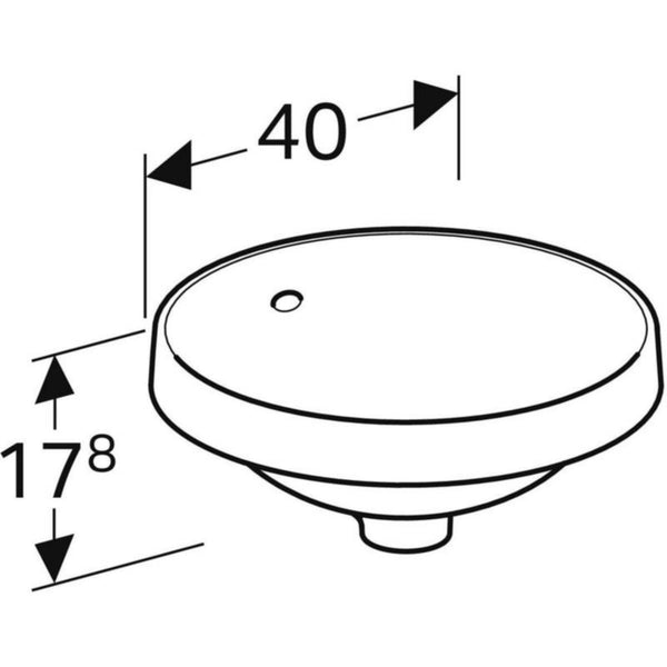 Pesuallas Geberit Variform 500.700.01.2 [5618528]