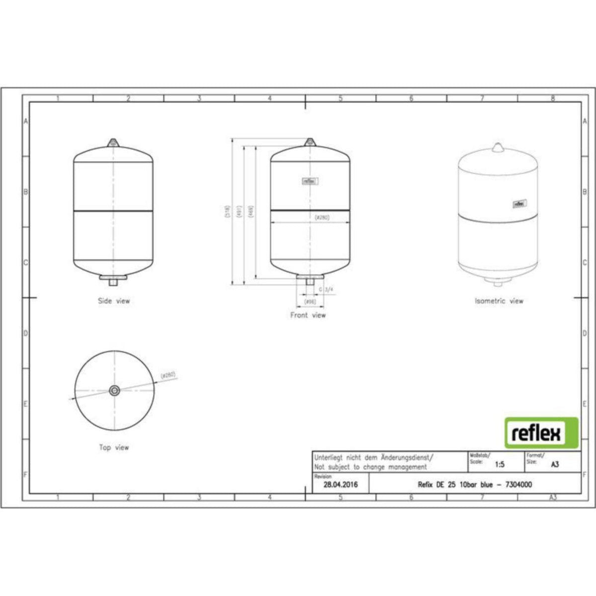 Kalvopaisunta - Astia De/ 25Ltr/Rak.Paine 10/2 Bar. [3412106] |