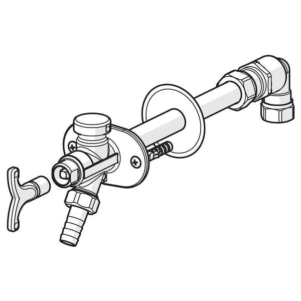 Vesipostiventtiili DN15 250-450mm Oras 431015 [2934115]
