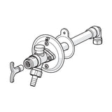 Vesipostiventtiili Oras DN 15 tyhjenevä 450 - 1000 mm 431515 [2934137] |