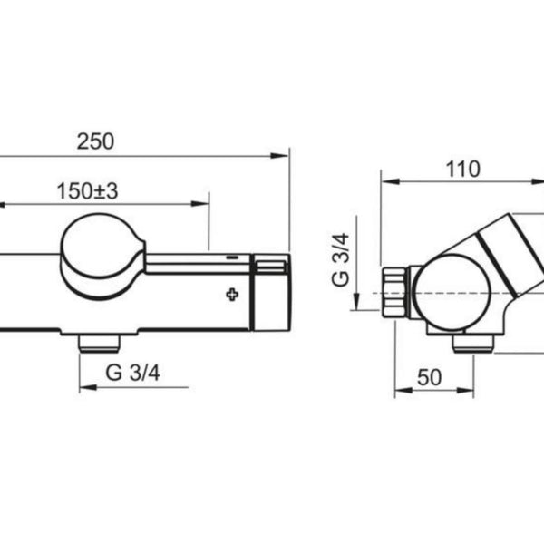 Suihkuhana Oras Oramix 7261 G3/4" [6310787]