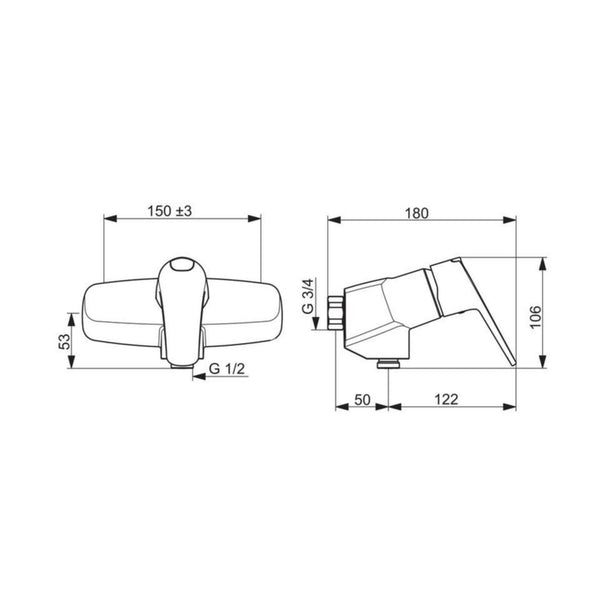Suihkuhana Oras Vega 1875G 6310856