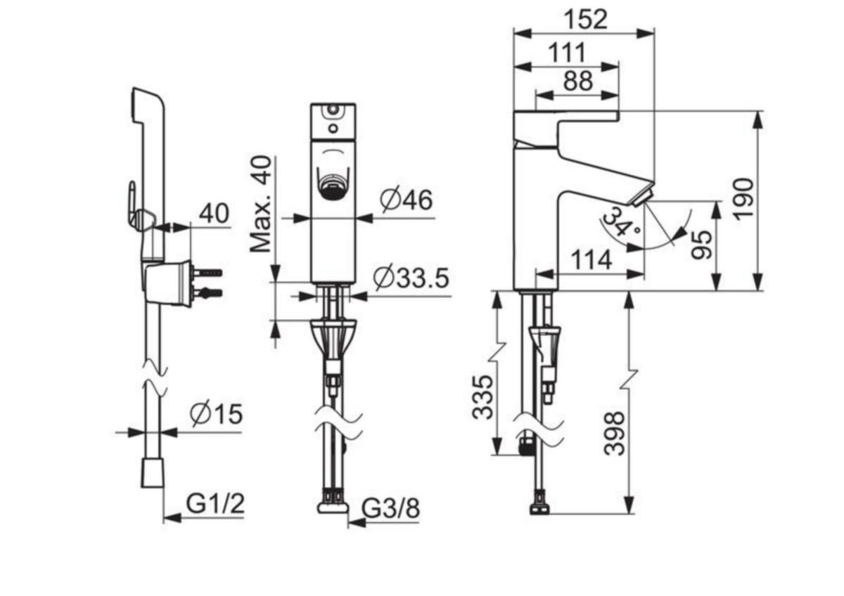 Pesuallashana Oras Optima 2606AF bidetta ECO 2606AF-105 [6110407]