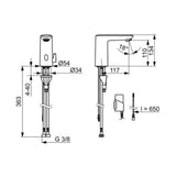 Pesuallashana Oras Electra 9220Fz - 104 3 V Bt [6110426] |
