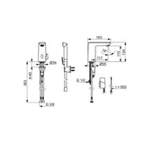 Pesuallashana Smart Bidetta Oras Electra 9222Fz - 104 3V Bt [6110432] |
