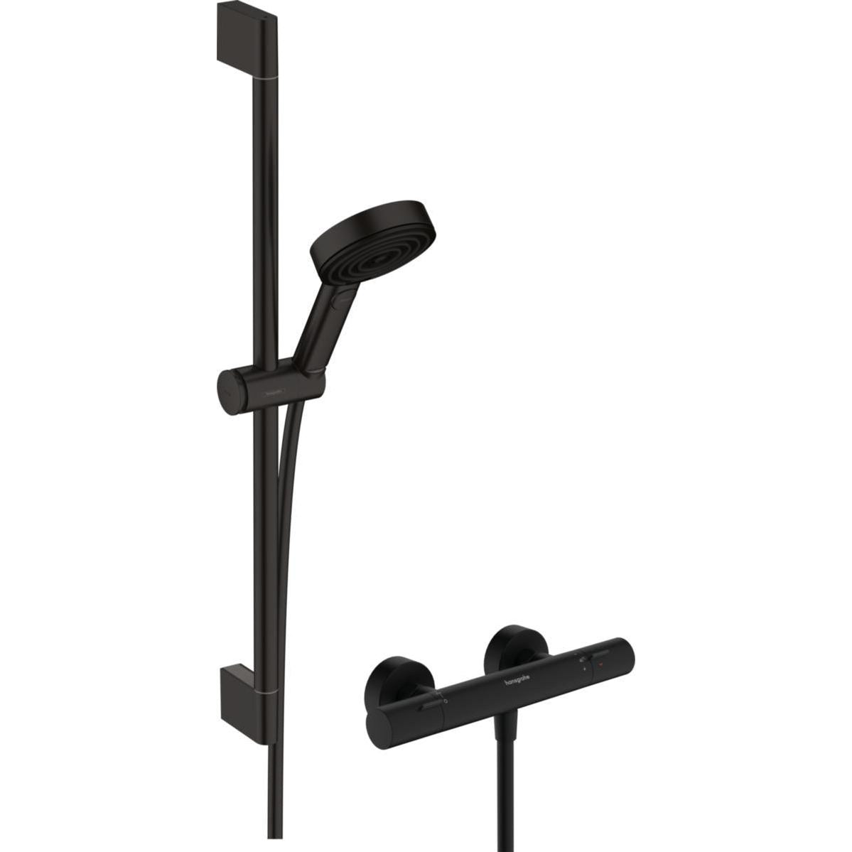 Combisetti Hansgrohe 24263670 Ecostat Fine Musta [6352112] |