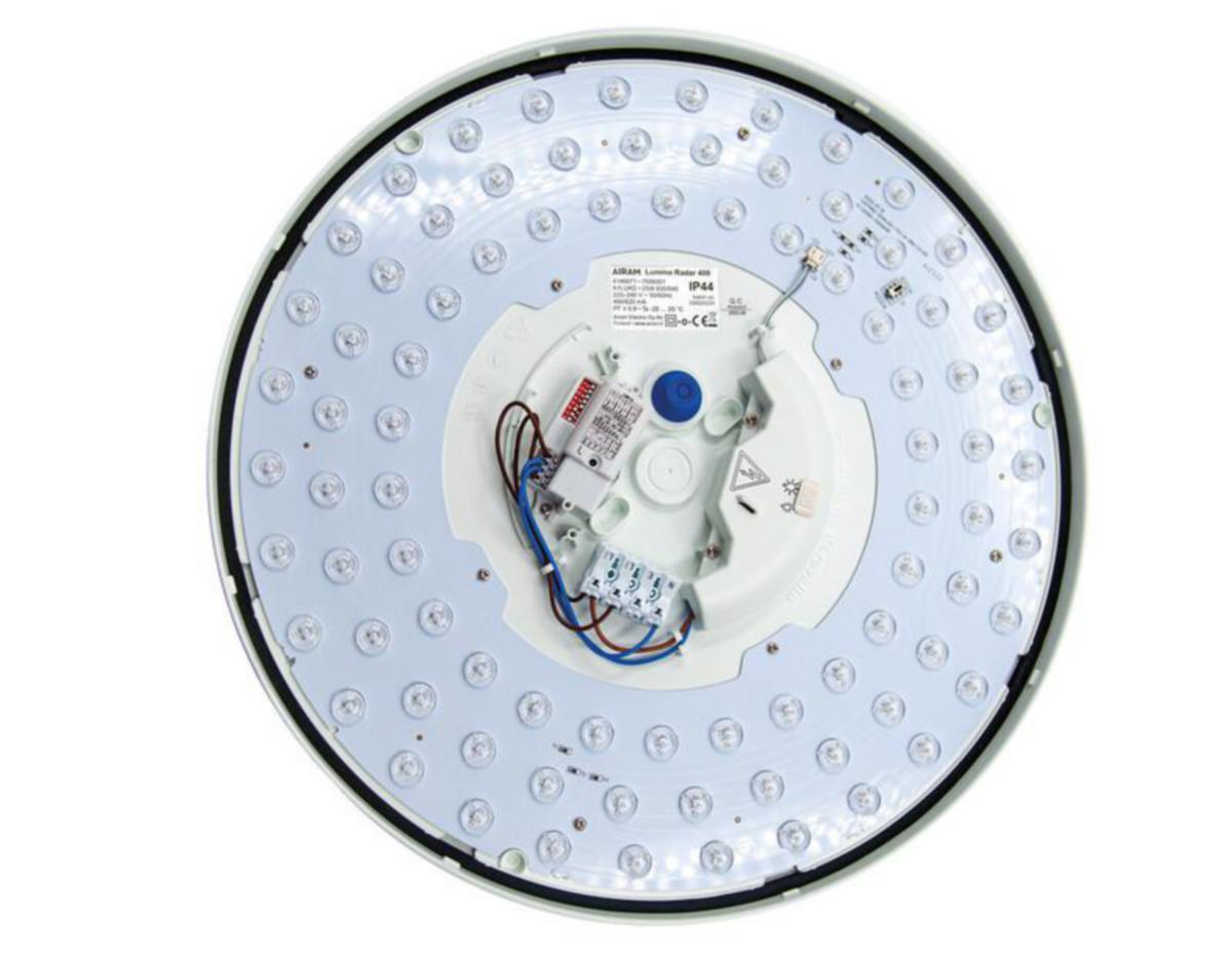 Tunnistinvalaisin Lumino 400 Ip44 25W/840C Ra Pco Wh