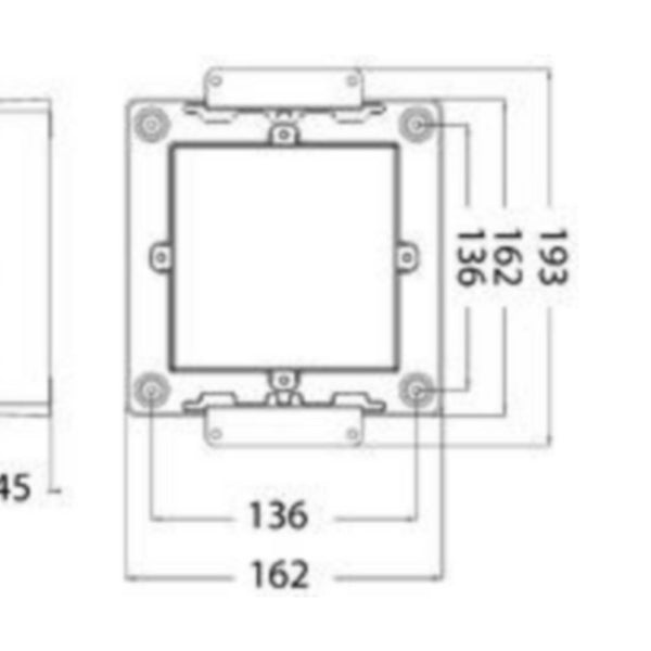 Saunavalaisin Saunaled Sq Ip65 8W/827 Dim Pco Trl [4126226] |