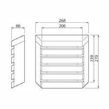 Saunavalaisin Saunaled Sq Ip65 8W/827 Dim Pco Trl [4126226] |