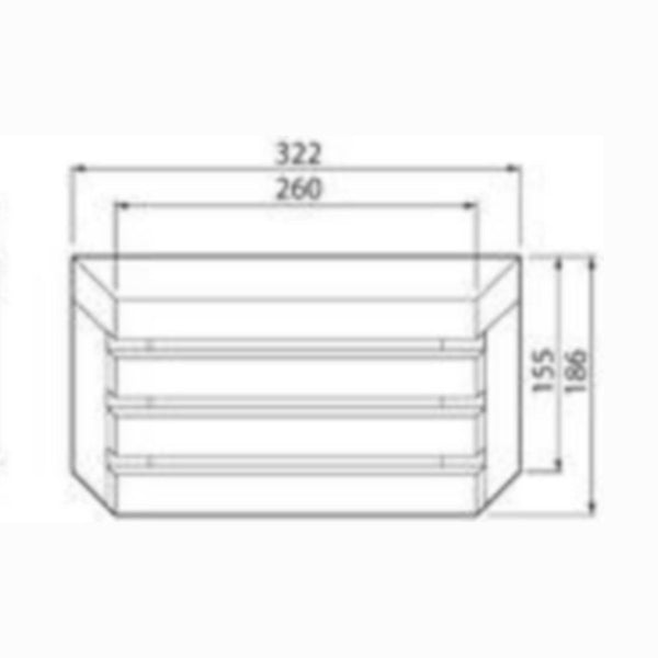 Saunavalaisin Saunaled Hor Ip65 8W/827 Dim Pco Trl [4126227] |