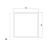 Moduulivalaisin Plano Ip20 28W/840 Pso White [4146829] |