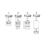 Kohdevalaisin Beam Pro Ip20 Gu10 Par16 Wh 1 - P Pro [4146916] |