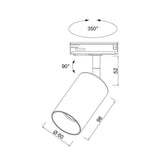 Kohdevalaisin Beam Pro Ip20 Gu10 Par16 Bk 1 - P Pro musta [4146915] |