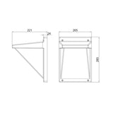 Seinävalaisin Ulko Vino Duo Ip65 19W 830/840 Pco Wh [4547213] |