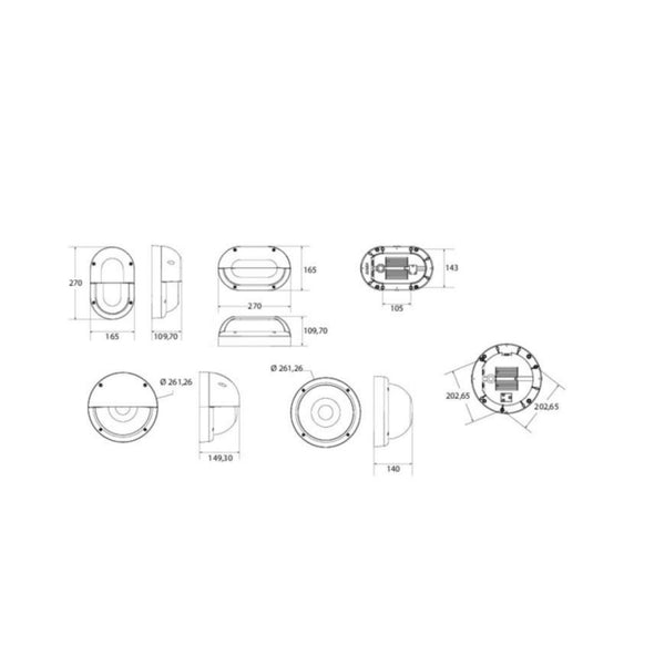 Seinäval Ulko Cestus R Eye Ip65 Ik10 20W/840 Pco Ant [4510223] |