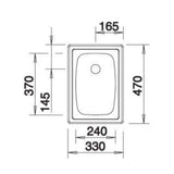 Upotettava Allas Rst Blanco Top Ee 3 X 4 5928055