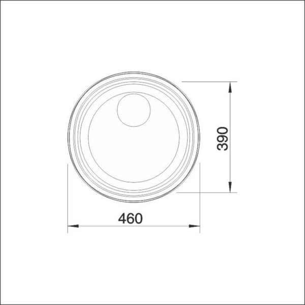 Upotettava Allas Rst Blanco Rondosol [5928068] | lvitarvikkeet.fi